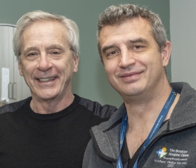 Rick Schwab and Dr. Luca Milone