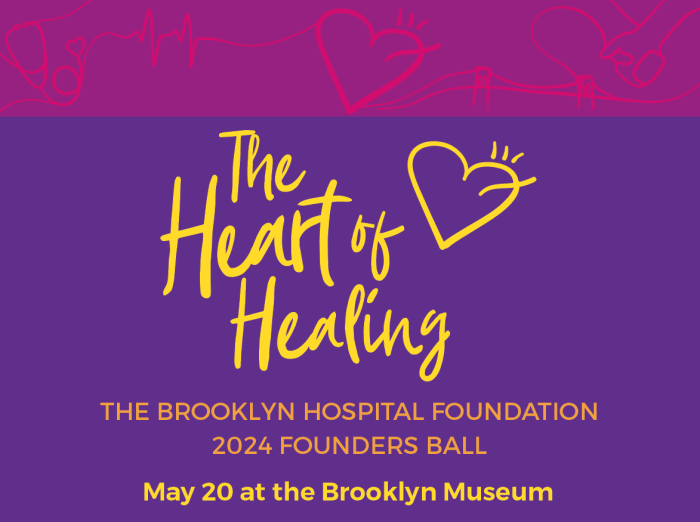 2024 Founders Ball Heart of Healing Graphic